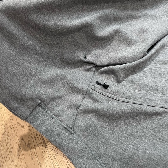 Women’s Nike Hoodie Jacket cinch waste grey size medium - Picture 5 of 10